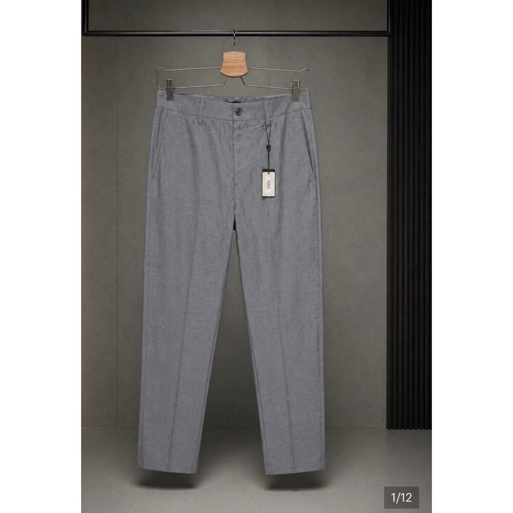 NWT: John Varvatos Blue Hemp Blend Lightweight Pants Size 56